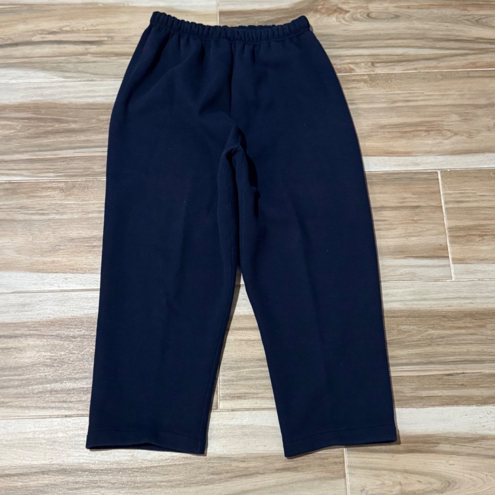Vintage Russell Athletic Sweatpants Navy Blue Made in USA Fleece XL